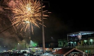 Em Manaus, 4 bairros têm virada de ano com shows e queima de fogos