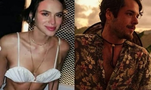 Assumiu? Bruna Marquezine beija irmão de Giovanna Ewbank em público em Noronha