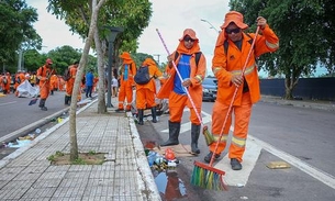 Festas de Réveillon em Manaus geram mais de 90 toneladas de lixo