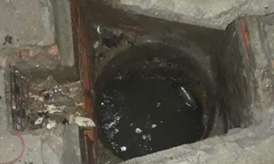 Criança de 3 anos é engolida por bueiro durante temporal no Amazonas