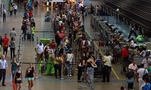 PF prende russo no aeroporto com cocaína em latas de frutas em calda