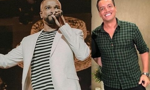 Alexandre Pires ‘bate boca’ com Leo Dias ao vivo em programa de TV: “Você errou”