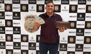 Polícia recupera e devolve bolsa com U$ 2 mil esquecida por turista em Manaus