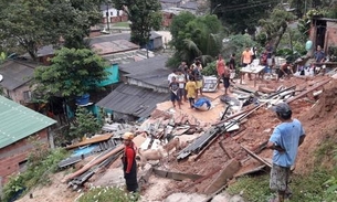 Chuva derruba casas e deixa rastro de destruição e morte em Manaus