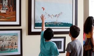 Crianças do Lar Janell Doyle participam do projeto ‘Uma Tarde no Museu’