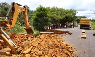 Estrada de Novo Airão é liberada para tráfego de veículos