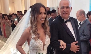 Saulo Poncio e Gabi Brandt se casam em cerimônia ostentação no Rio