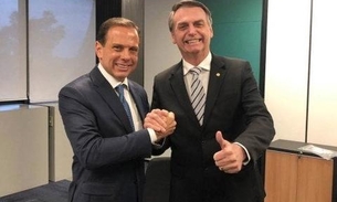 Bolsonaro e Guedes apresentam João Doria como possível presidente do Brasil no futuro