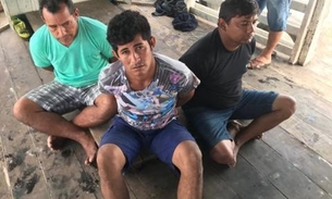 No Amazonas, trio é preso com bois roubados dentro de embarcação