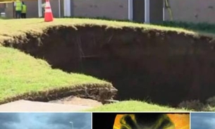 'Buracos no chão' aumentam suspeitas de ataques alienígenas