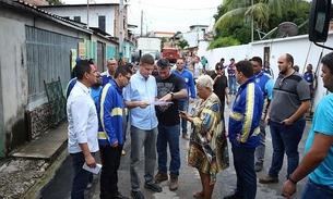 Comunidade recebe mutirão de obras em Manaus