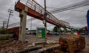 Passarela da Torquato Tapajós será demolida e demais estruturas serão vistoriadas