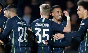 Manchester City goleia o Newport County e vai às quartas da Copa da Inglaterra