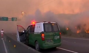 Incêndio atinge um dos principais pontos turísticos na Argentina