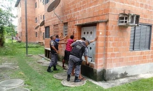 Polícia militar realiza operação de combate ao tráfico de drogas em Manaus