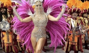 Sabrina Sato estreia como rainha de bateria da Gaviões e deixa público em alvoroço no Anhembi