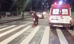  Em Manaus, mulher é atropelada ao atravessar na faixa de pedestre 