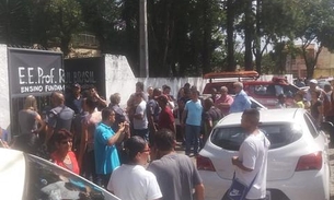 Crianças de escola em Suzano se esconderam em banheiro para escapar de atiradores 