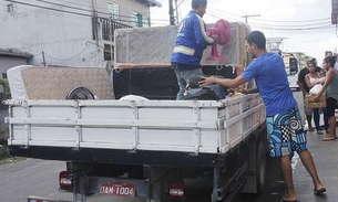 Venezuelanos são transferidos para espaço de colhimento do Coroado 