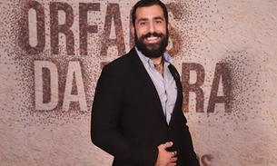 Ex-bbb Kaysar estreia em novela e comemora trabalho na Globo