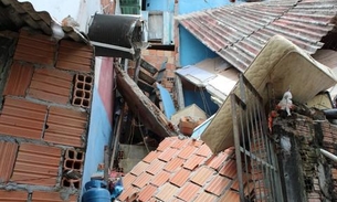 Em Manaus, casa desmoronou devido a ‘construção defeituosa’, diz Defesa Civil