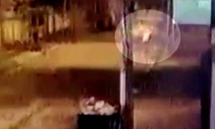 Vídeo pode ajudar polícia a identificar suspeito de abandonar recém-nascida em bolsa 