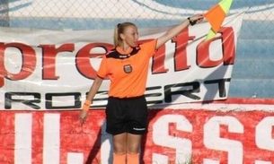 Argentinos jogam água fervendo nas costas de bandeirinha 