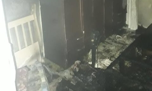 Ventilador provoca incêndio em residência em Manaus 