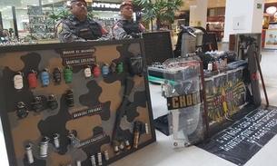Em Manaus, exposição mostrará equipamentos, armas e veículos da Polícia Militar  