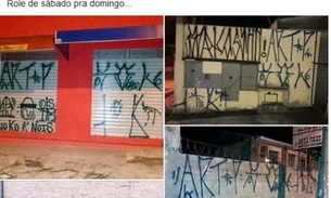 Jovem que usava redes sociais para divulgar pichações é detido 