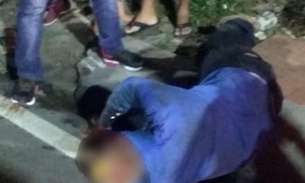 Em Manaus, suspeito de roubar motocicleta é perseguido e baleado no olho por justiceiros 