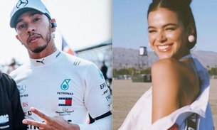 Amigo de Neymar, Lewis Hamilton marca em cima de Bruna Marquezine e dá o que falar