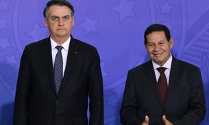 Bolsonaro sugere que Mourão atua como presidente paralelo