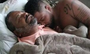 'Ainda preciso do colo de pai', diz filho de Arlindo Cruz em foto