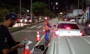 27 motoristas são flagrados embriagados e 149 multados no final de semana em Manaus 