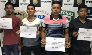 Grupo suspeito de roubar mais de R$ 5 mil em mercadoria de loja é preso em Manaus