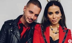 Anitta faz homenagem e se declara para J Balvin: ‘Amor da minha vida’