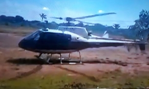 Helicóptero com três pessoas desaparece logo após decolar no Amazonas