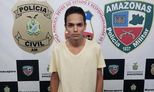 Jovem é preso suspeito de ordenar roubo a padaria do próprio pai no Amazonas