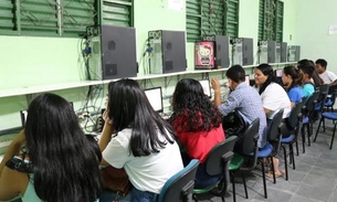 Inscrições em cursos gratuitos de informática serão abertas na próxima semana em Manaus 