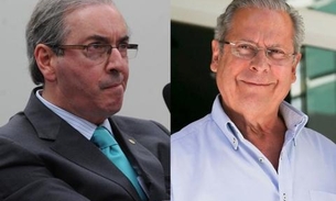 Zé Dirceu e Eduardo Cunha dividem cela na prisão da Lava Jato