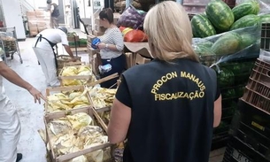 Procon apreende mais de 1 tonelada de alimentos impróprios em Manaus 