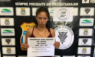 Suspeita de cravar faca no peito de feirante durante discussão é presa em Manaus