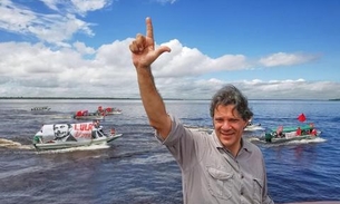 Em Manaus, Haddad defende educação e ZFM durante 'Caravana Lula Livre’ 