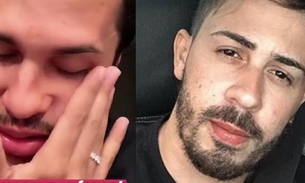 Marido de Carlinhos Maia chora ao defendê-lo em vídeo sobre briga com Whindersson 