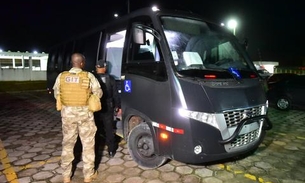 Mais 73 homens da Força de Intervenção Penitenciária chegam a Manaus nesta quarta