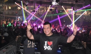 Raidi Rebello comanda festa I Love 90’s em Manaus