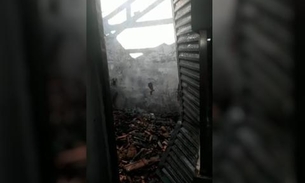 Homem furta animais e coloca fogo em casa de namorado após discussão 