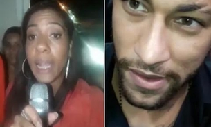 Moradora finge ser repórter para entrevistar Neymar; veja vídeo