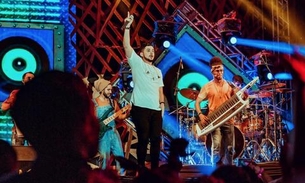 Revelação do Forró, JM Puxado agitou Podium da Arena da Amazônia durante gravação de DVD